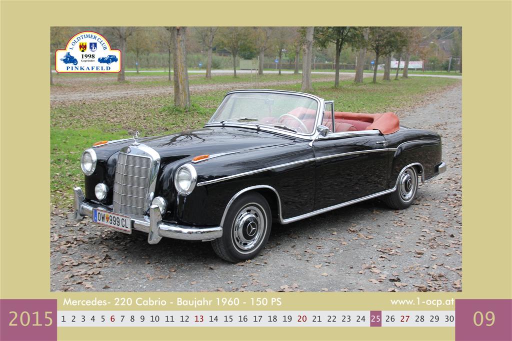 Oldtimerkalender 2015